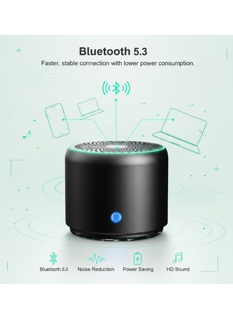 ZEDHEX MINI PORTABLE BLUETOOTH SPEAKER S100 IP 67 Rose Gold - Image 3